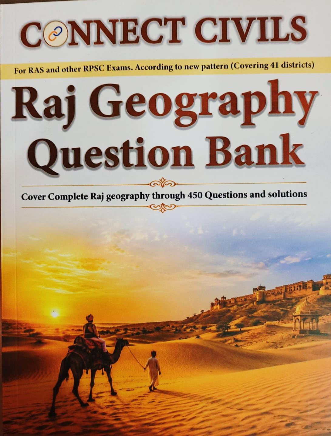 Connect Civils Rajasthan Geography Question Bank 450 Questions (English Medium) New Edition 2026 By Connect Civil With Free GEMMECART Current Affairs